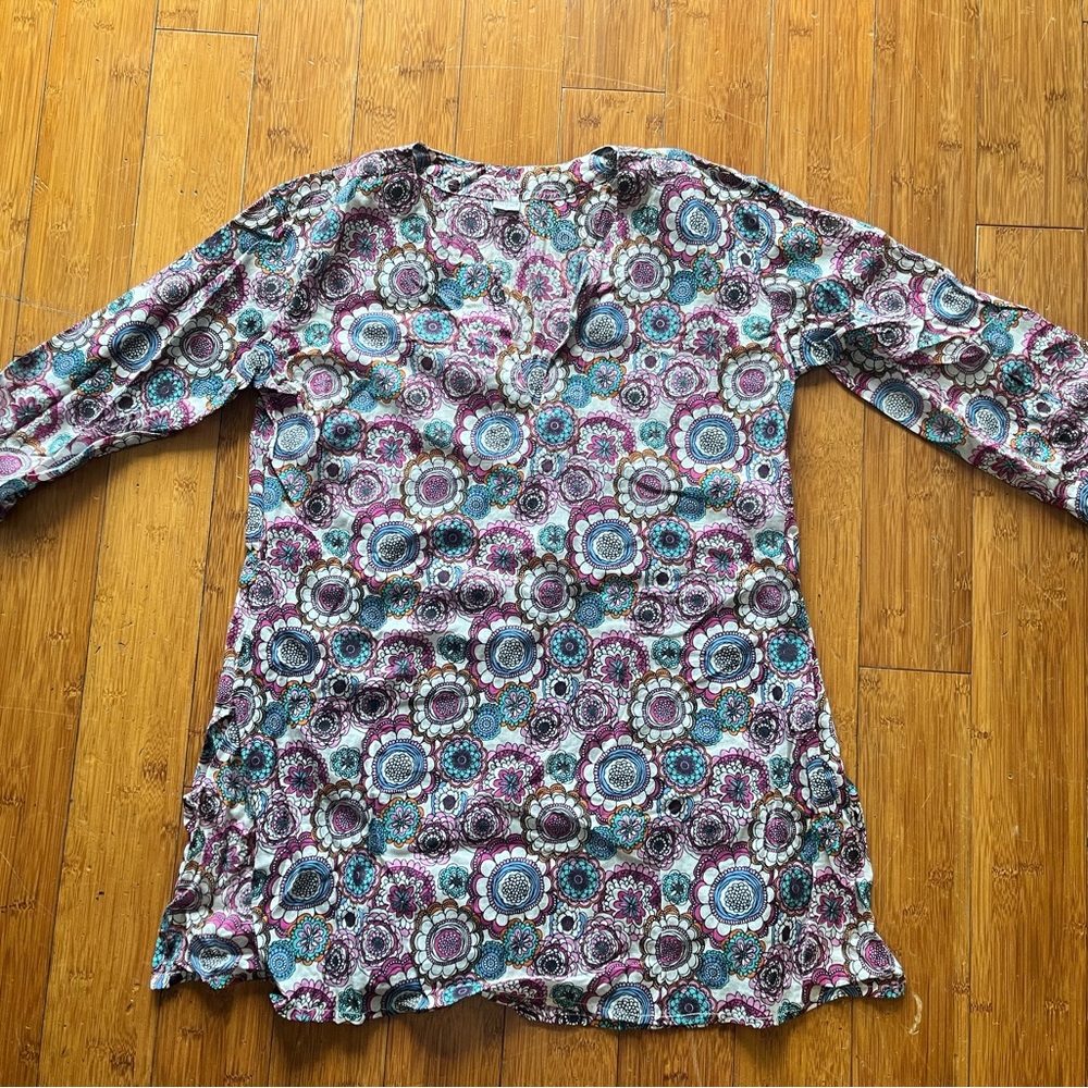 Floral Patterned Women's Top